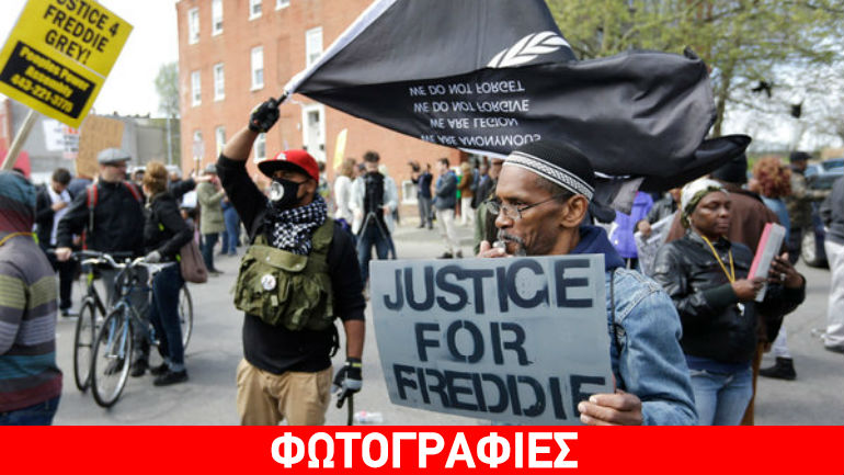 ΗΠΑ: Χιλιάδες διαδηλωτές διαμαρτυρήθηκαν για τον θάνατο αφροαμερικανού κρατούμενου