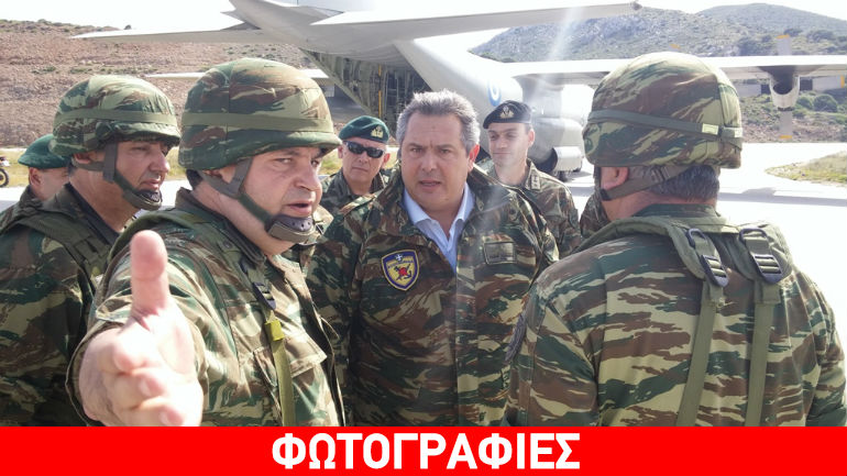 Καμμένος: «Είμαστε έτοιμοι να απαντήσουμε σε οποιαδήποτε πρόκληση»