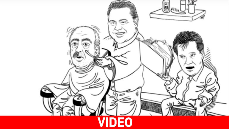 Ο Καμμένος… ξυρίζει τον Μεϊμαράκη στο νέο σποτ των ΑΝΕΛ