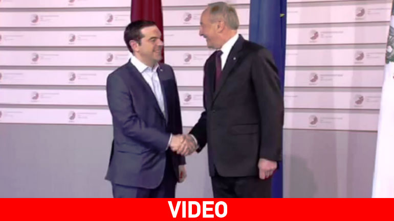 Η άφιξη του Αλέξη Τσίπρα στη Σύνοδο Κορυφής