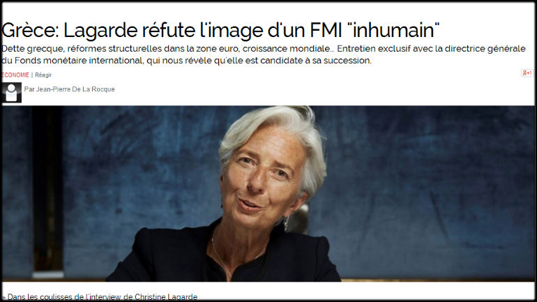 Λαγκάρντ: «Δεν επιθυμούμε Grexit»