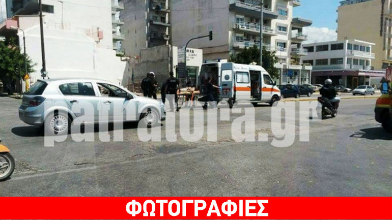 Πάτρα: Δίκυκλο παρέσυρε πεζούς