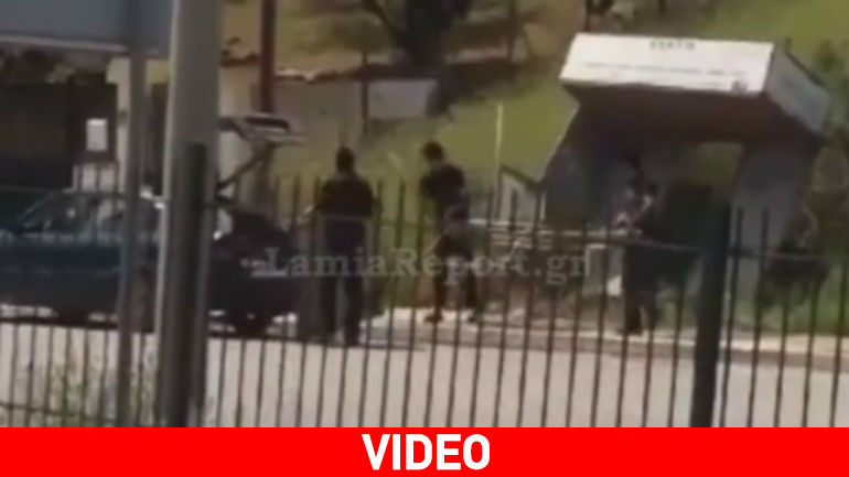 Λαμία: Έκλεψαν… στάση λεωφορείου