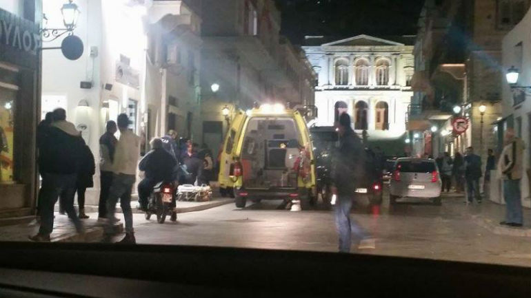 Σύρος: Αυτοκίνητο παρέσυρε πεζό