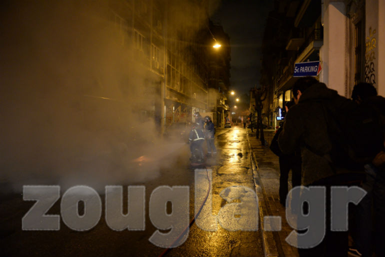 Εικόνες από τα Εξάρχεια