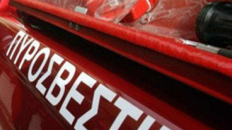 Πυρκαγιά στο κέντρο του Ηρακλείου