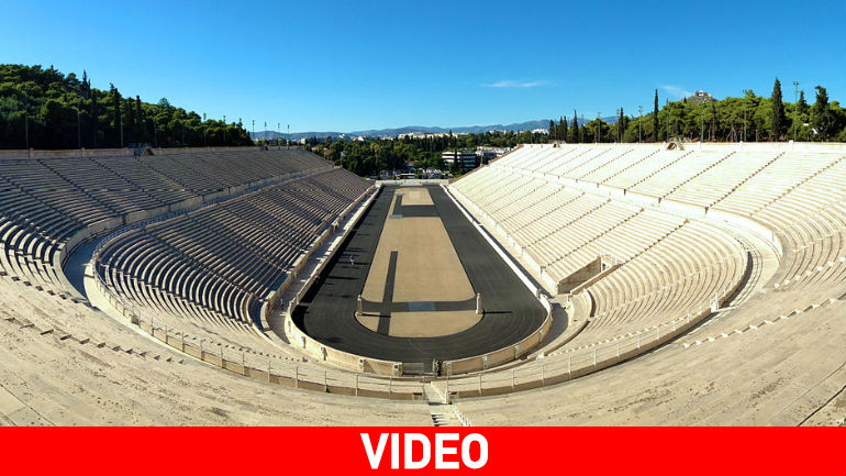 Εντυπωσιακές εικόνες: Το Καλλιμάρμαρο από ψηλά