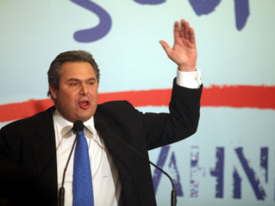 Στη Θεσσαλονίκη την Κυριακή ο Πάνος Καμμένος