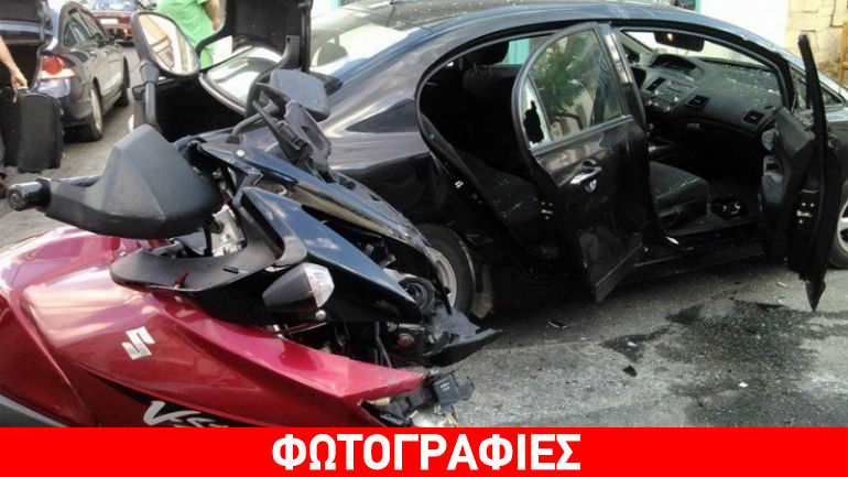 Χανιά: Τροχαίο ατύχημα σε σταυροδρόμι… καρμανιόλα