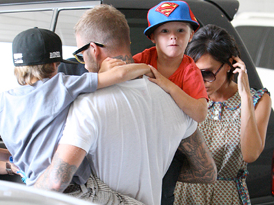 Τα καπέλα των Beckham