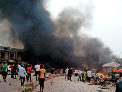 Νιγηρία: Τουλάχιστον έξι νεκροί και 10 τραυματίες από επίθεση αυτοκτονίας