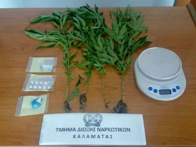 Καλλιεργούσε κάνναβη στην αυλή του