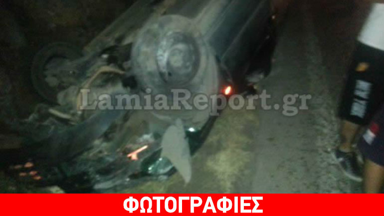 Φθιώτιδα: Οδηγός σώθηκε από θαύμα