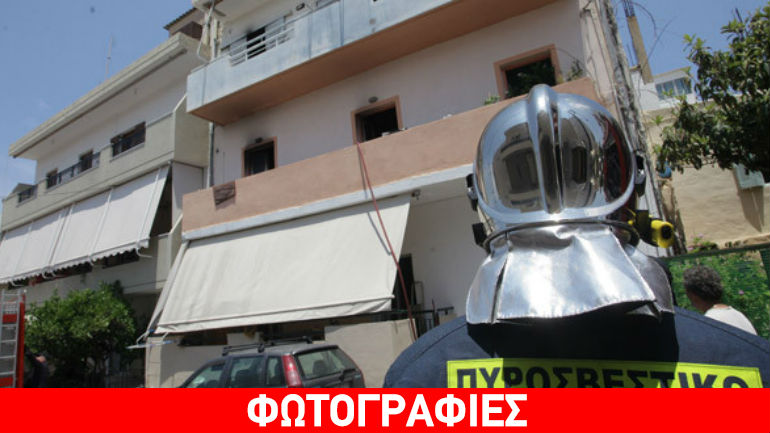 Ηράκλειο: Σπίτι τυλίχθηκε στις φλόγες