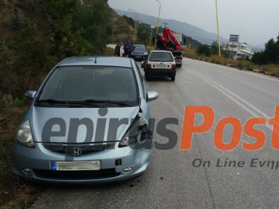 Τροχαίο στην Ηγουμενίτσα