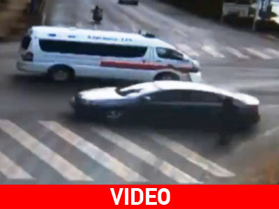 Καρέ – καρέ τρομακτικό ατύχημα στην Κίνα