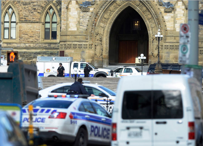 Ισχυρή αστυνομική παρουσία στο κέντρο της πρωτεύουσας