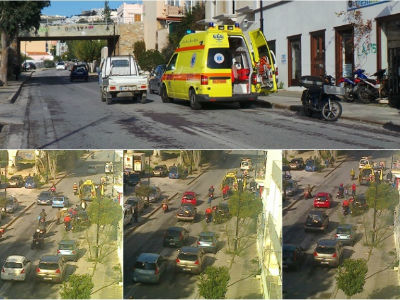 Βρέθηκε στο Νοσοκομείο… προσπαθώντας να αποφύγει πεζό