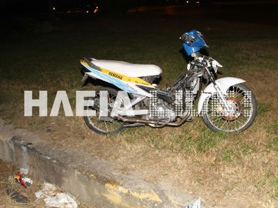 Πύργος: Τραυματίστηκε νεαρός μοτοσικλετιστής