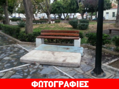 Χανιά: Κάνουν σπίτια τους τα παγκάκια