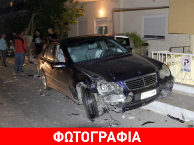 Ηράκλειο: Αυτοκίνητο «εισέβαλε» σε αυλή σπιτιού