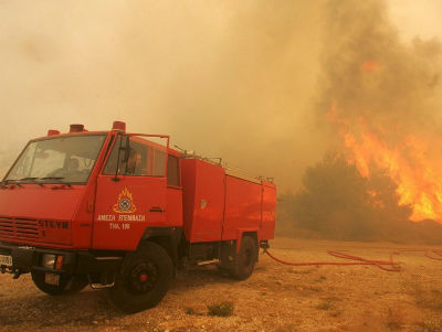 Η Πυροσβεστική απέτρεψε τον κίνδυνο επέκτασης φωτιάς σε ξενοδοχείο