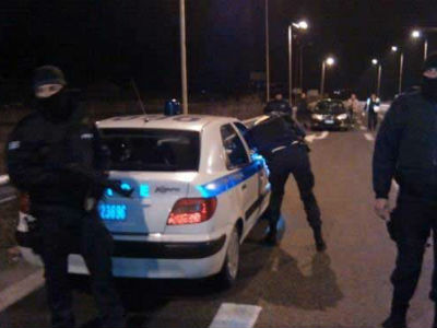 Τρίκαλα: Συλλήψεις μέσα σε λεωφορείο