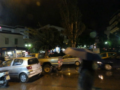 Χειμωνιάτικο σκηνικό στα Χανιά