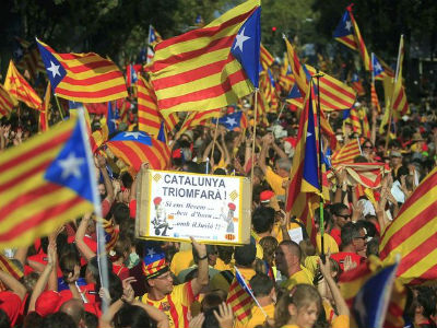 «Κόκκινο» στο δημοψήφισμα για την ανεξαρτησία της Καταλονίας
