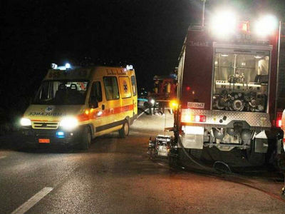 Ένας νεκρός σε σύγκρουση λεωφορείου των ΚΤΕΛ με αγροτικό