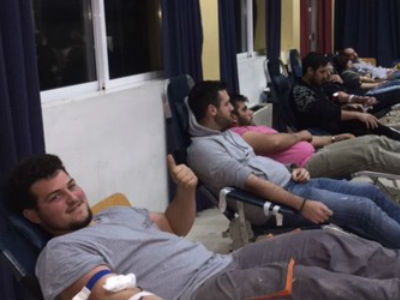 Ηράκλειο: Εθελοντική αιμοδοσία με μεγάλη συμμετοχή στο 4ο Εσπερινό ΕΠΑΛ