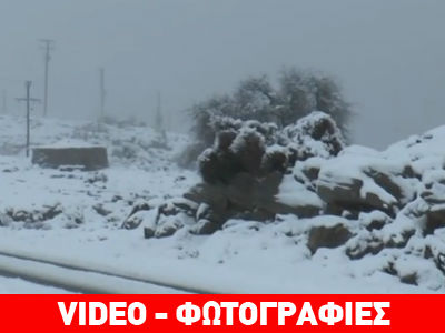 Στα λευκά ο Ψηλορείτης Στα λευκά ο Ψηλορείτης