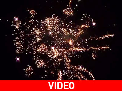 Νίσυρος: Με βεγγαλικά υποδέχτηκαν το 2015