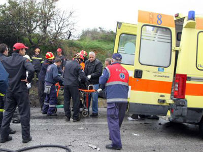 Τραγικό δυστύχημα στη Λάρισα