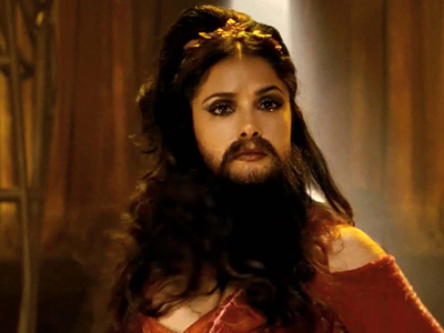 Η Salma Hayek και η πυκνή της γενειάδα