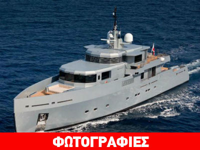 Μια εντυπωσιακή θαλαμηγός στο Αργοστόλι