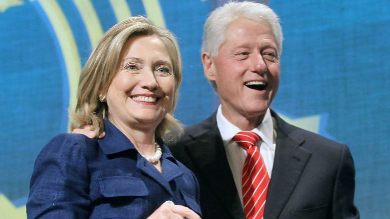 Ομιλίες… από χρυσάφι για το ζεύγος Κλίντον