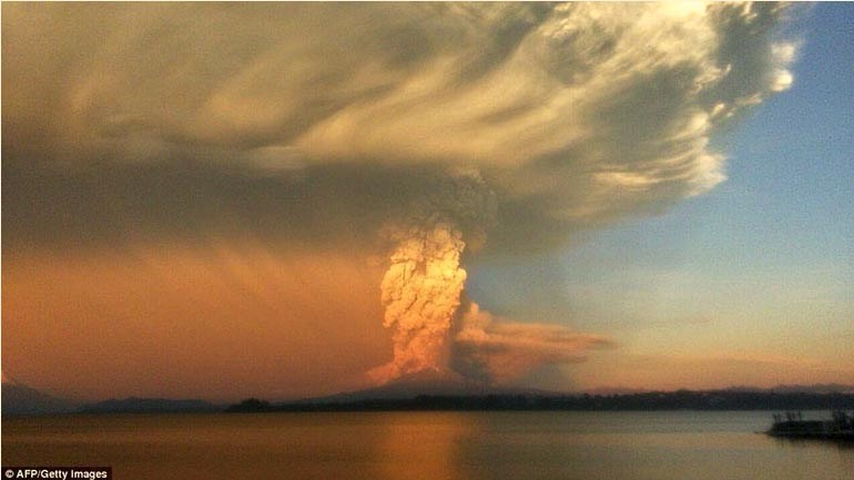 «Σκέπασε» και τη Βραζιλία η ηφαιστειακή τέφρα από τη Χιλή