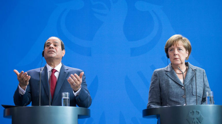 Στήριξη Μέρκελ στην Αίγυπτο… με το αζημίωτο