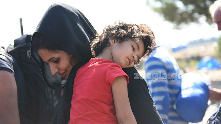 Στην Καβάλα 450 πρόσφυγες από τη Μυτιλήνη