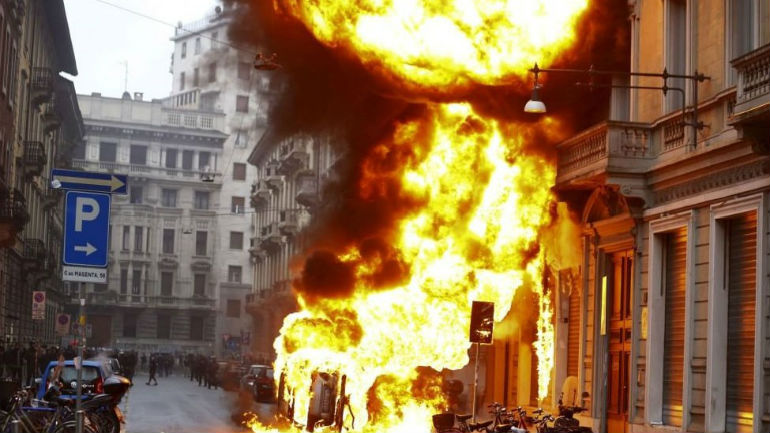 Ιταλία: Δέκα προσαγωγές και 11 τραυματίες ο απολογισμός των επεισοδίων