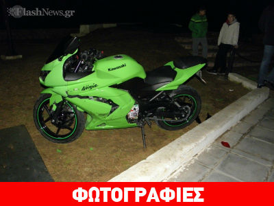 Χανιά: Το κράνος τον γλίτωσε από τα χειρότερα