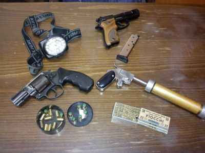 Ηράκλειο: Είχε μέχρι και αυτοσχέδιο σιγαστήρα