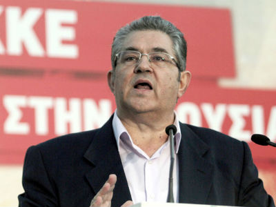 Στα Χανιά ο Δημήτρης Κουτσούμπας