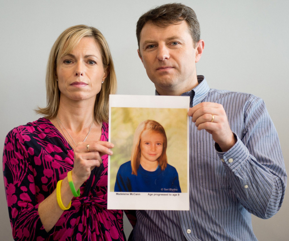 Oι γονείς της Madeleine