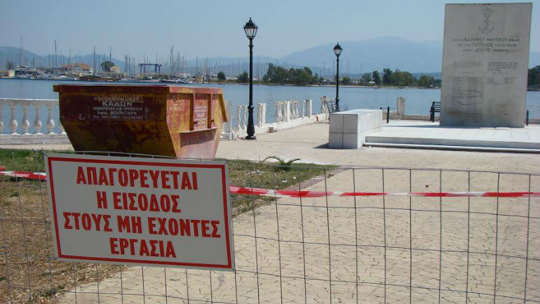 Πρέβεζα: Στο στόχαστρο κλεφτών το μνημείο του Ναύτη