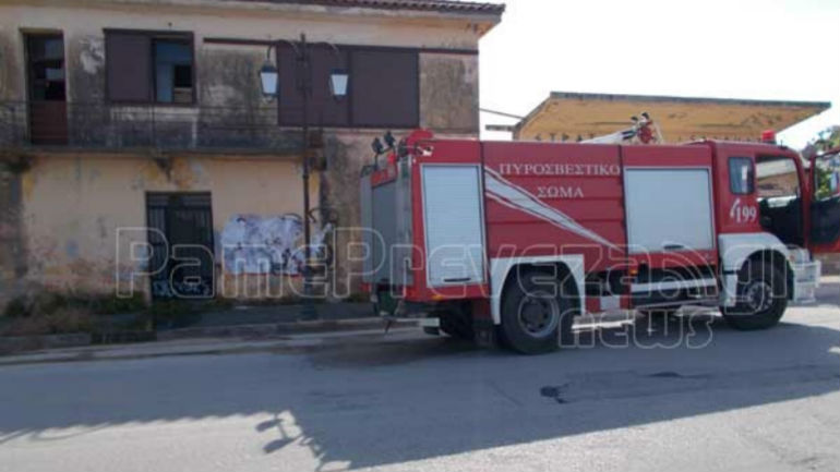 Πρέβεζα: Φωτιά σε εγκαταλελειμμένο στρατόπεδο