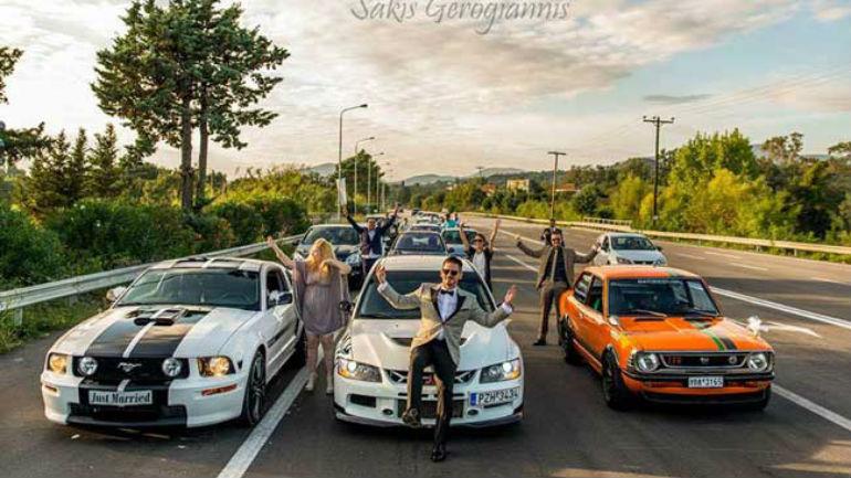 Πρέβεζα: Γάμος… Fast & Furious