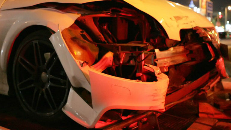 Τροχαίο ατύχημα στη Λεωφόρο Ποσειδώνος