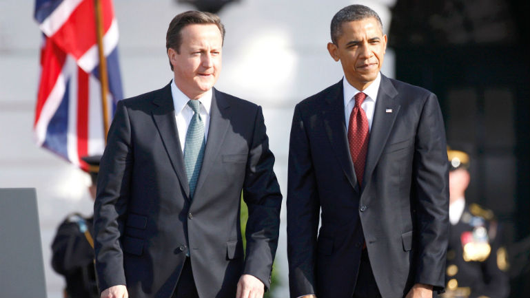 Τηλεφωνική επικοινωνία Ομπάμα – Κάμερον